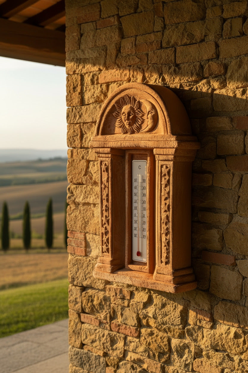 Termometro Toscana — Klassieke Toscaanse Wandthermometer