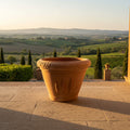 Cipresso Bolgheri — Iconische Toscaanse Pot met Cipressenreliëf